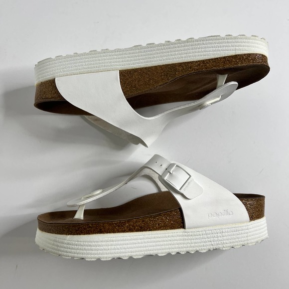 Birkenstock Papillio Gizeh Platform Flip Flop Sandals Shoe Size 9.5 - Picture 7 of 9